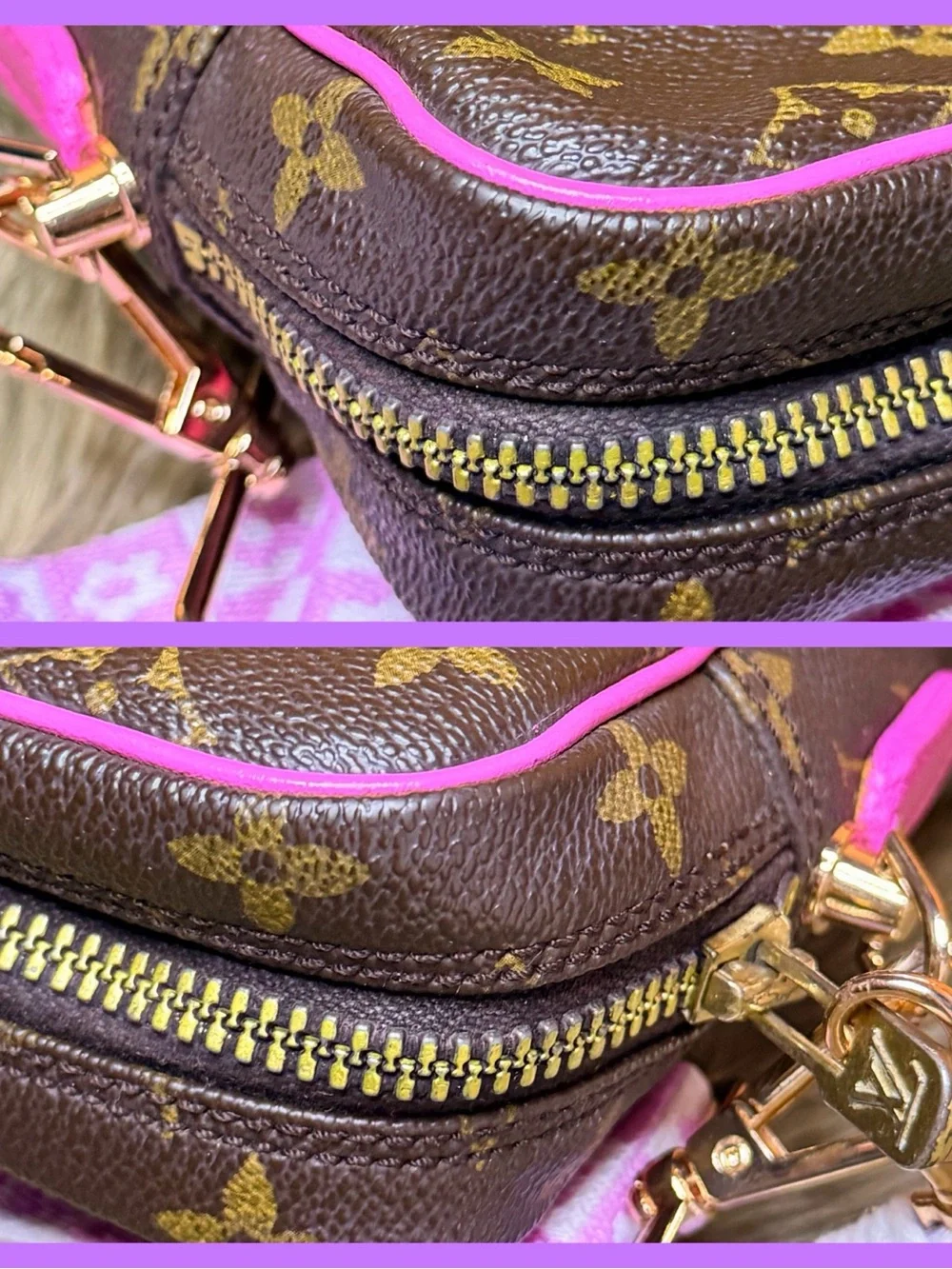 Louis Vuitton Brown Monogram Crossbody Amazone